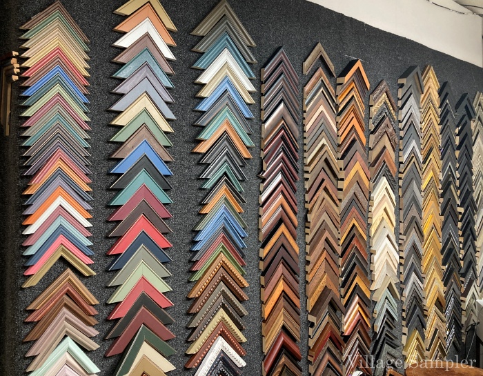 Frames of all sizes and colors